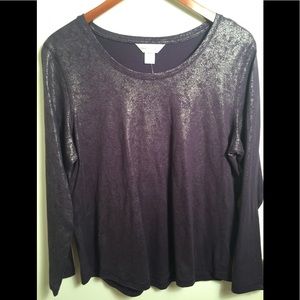 Christopher & Banks Women’s Long Sleeve Top Large